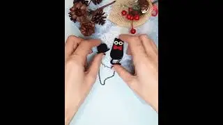 Брошь бижутерия Кот в шляпе
