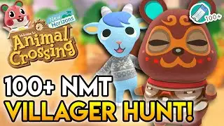 100+ TICKET Dream Team Villager Hunting! - Animal Crossing New Horizons