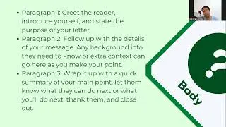 Parts of a Business Letter