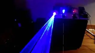 Homemade RGB Laser Projector