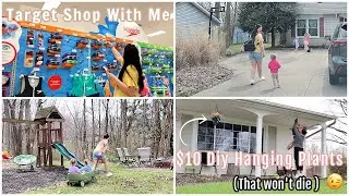 Another Productive SAHM Vlog!  Running Errands, Shop With Me, & More!