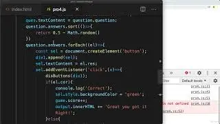 AJAX Dynamic Web Pages 0409 - Dynamic JavaScript Quiz Game with JSON data Coding Review and Updates