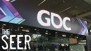 On the big screen at the 2016 GDC in San Francisco, CA