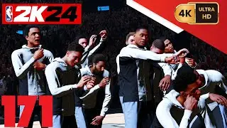 NBA 2K24 {My Career} [PC] (4K) EP171 {5th Year} =Spurs World Champions Ring Ceremony=