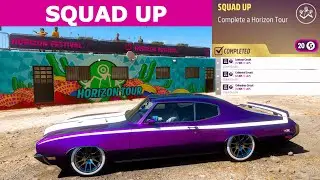 Daily Challenge - SQUAD UP | Complete a Horizon Tour | B700 Classic Muscle