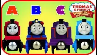 Learn ABC letters with Thomas and Friends Toy Trains, ABC Thomas|Best Learning Video for Kids