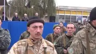 Героев АТО встречают в Василькове!