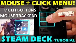 Mouse AND on-click MULTIPLE BUTTONS MENU! Steam Deck Weapon Wheel for FPS | Insurgency: Sandstorm