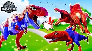 The Battle Between T-Rex Superheroes: Must-See Epic Highlights