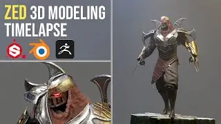 Zed : League of Legend Fan Art Timelapse