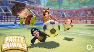 РЕАКЦИОНЕРЫ играют в ЗВЕРИННЫЙ ФУТБОЛ ► Party Animals ( Парти Энималс )