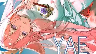 【イラストメイキング】八重神子 Yae Miko - Illustration Making 【GENSHIN IMPACT】