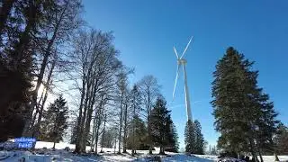 Eoliennes de Sainte-Croix, elles tournent, vidéo 7