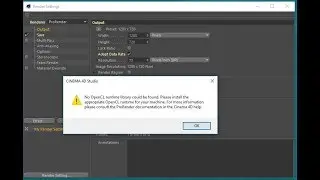 How To FiX Opencl Cinema 4d Prorender Problem(Educational Purpose)