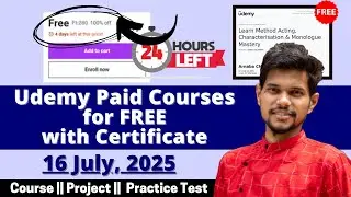 UDEMY Coupon Code 2025 || Udemy FREE Courses || How to Download Udemy Courses for FREE