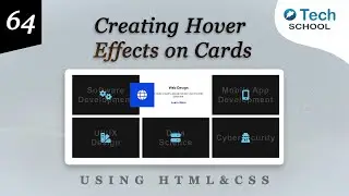Creating Hover Effects on Cards with HTML & CSS #75DayUIChallenge #day64