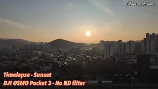 Timelapse | Sunset | DJI OSMO Pocket 3