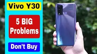 Vivo Y30 Launched With 5 Problems ! Vivo Y30 Pros & Cons in Hindi | Don't Buy Vivo Y30