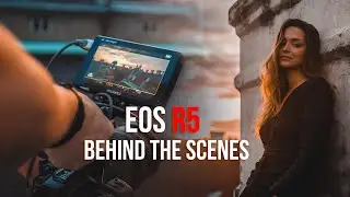 Canon EOS R5 Fashion video shoot behind the scenes - My first impressions
