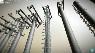Modular Power Poles - Strommasten (WIP-7) - Perspective 5