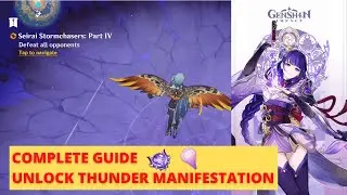 Seirai Stormchasers Quest Unlock Thunder Manifestation (Electro Oceanid) Guide | Genshin Impact
