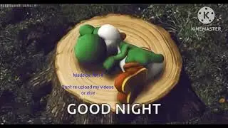 Yoshi Sleeping on a tree stump (for @tristandove5785)