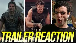 Gladiator II | New Trailer REACTION! - Paul Mescal, Pedro Pascal, Denzel Washington, Ridley Scott