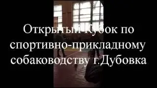 Открытый Кубок по спортивно-прикладному собаководству г.Дубовка