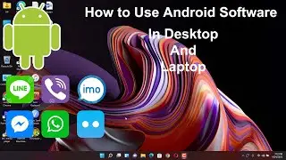 How to Use Apk Software In Desktop And Laptop Lower PC
