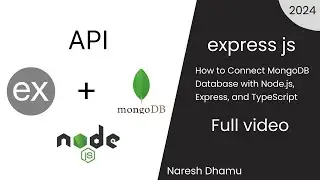 How to Connect MongoDB Database with Node.js, Express, and TypeScript | Step-by-Step Tutorial 2024
