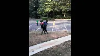 Two kids boxing 😂😂