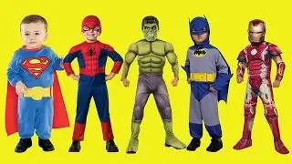 Superhero In Real Life Finger Family Song | Finger Nursery Rhymes Collection For Kids