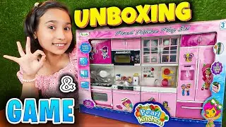 Girl Dream House Kitchen Set for Kids Unboxing | 