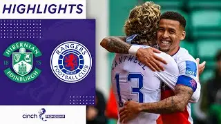 Hibernian 1-3 Rangers | Tavernier's Clever Free Kick Guides Rangers To Victory | cinch Premiership