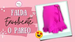 #90 DIY pareo skirt for beginners - Super easy!