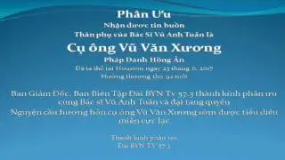170627 PU Vu Van Xuong BYN June 28 30