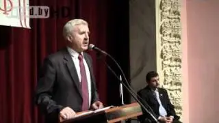 Магілёў. Сустрэча Рыгора Кастусёва з выбаршчыкамі.