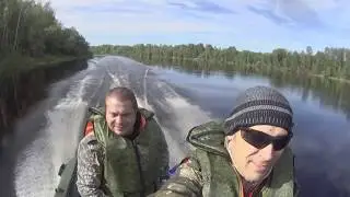 Нормальная такая рыбалка. И щука и окунь атакуют. Классно время провели