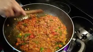 Haciendo el Chorizo con Huevo🍳🍳