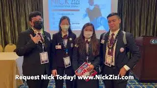 Student Leaders from Hawaii Recommend Nick Zizi