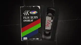 FREE FILM BURN OVERLAY 4K
