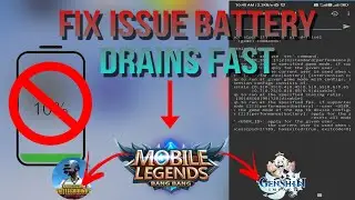 Reduce Power Consumption and fix battery drains fast