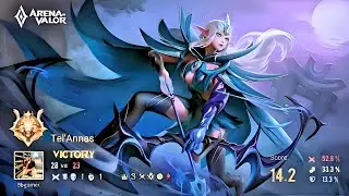 Tel'Annas One Of The Best Characters, 18 kills | Arena Of Valor