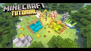 Minecraft | Как построить красивый лагерь | Туториал
