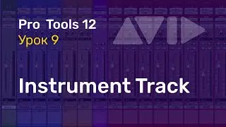 Видеоуроки PRO TOOLS. Урок 9 Треки (Instrument Track)