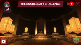 Minecraft - The ROGUECRAFT challenge #1 ( Live Gameplay ) ft. @PixelCora