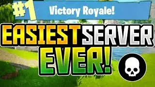 easiest server on fortnite - Win Every Game