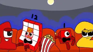 Numberblocks and Wonderland Numbers Crossover | Wonderland number fanmade coloring story