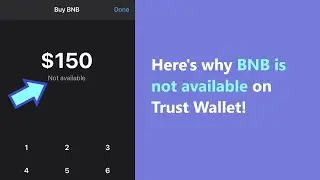 Trust Wallet BNB not available for buying - here's why you're getting this error message!