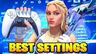 NEW BEST Controller SETTINGS + Sensitivity In Chapter 7 (Fortnite Tutorial)